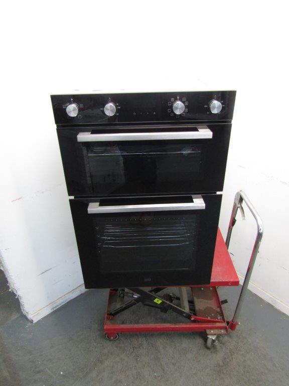Cooke & Lewis CLELDO105 Double Oven Built In Black GRADE B