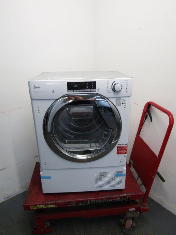 Hoover BHTDH7A1TCE-80 Tumble Dryer 7kg Heat Pump Integrated White GRADE A
