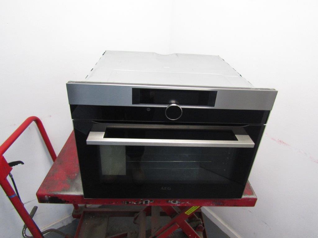 AEG KPK842220M Compact Oven Pyrolytic Stainless Steel GRADE A