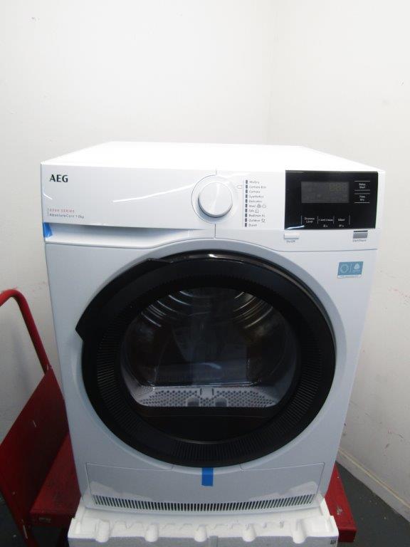 AEG TR818P4B Tumble Dryer 8kg Heat Pump in White GRADE A