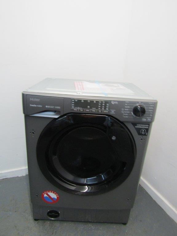 Haier HWDQ90B416FWBR Integrated Washer Dryer 9kg 1600rpm Graphite GRADE A