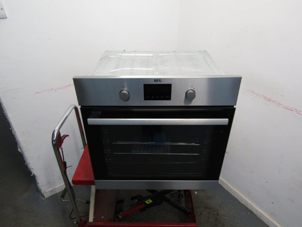 AEG BPS355061M Single Oven Built in Electric  in Stainless Steel GRADE A