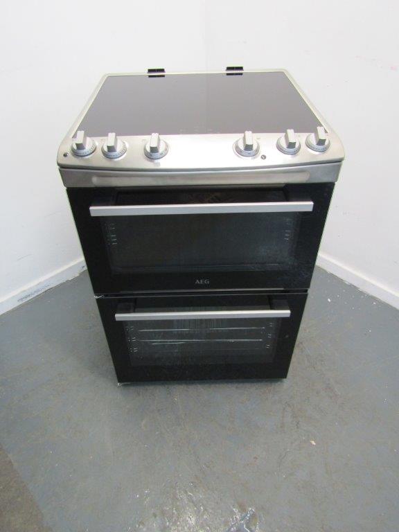 AEG CIX6500ABM 60cm Induction Hob Electric Cooker Stainless Steel GRADE B