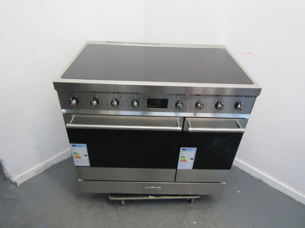 Smeg C92IMX2 Range Cooker 90cm Induction Stainless Steel GRADE B
