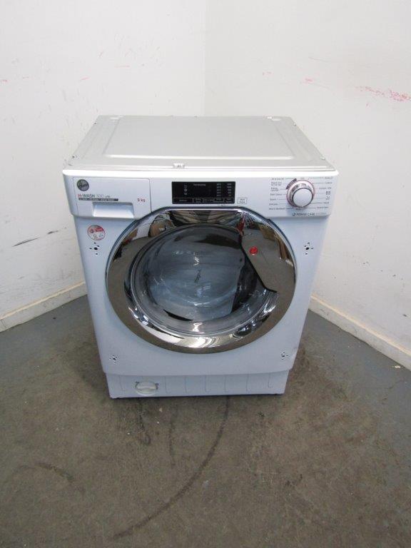 Hoover HBWS49D1ACE-80 Integrated 9kg 1400rpm Washing Machine White GRADE B