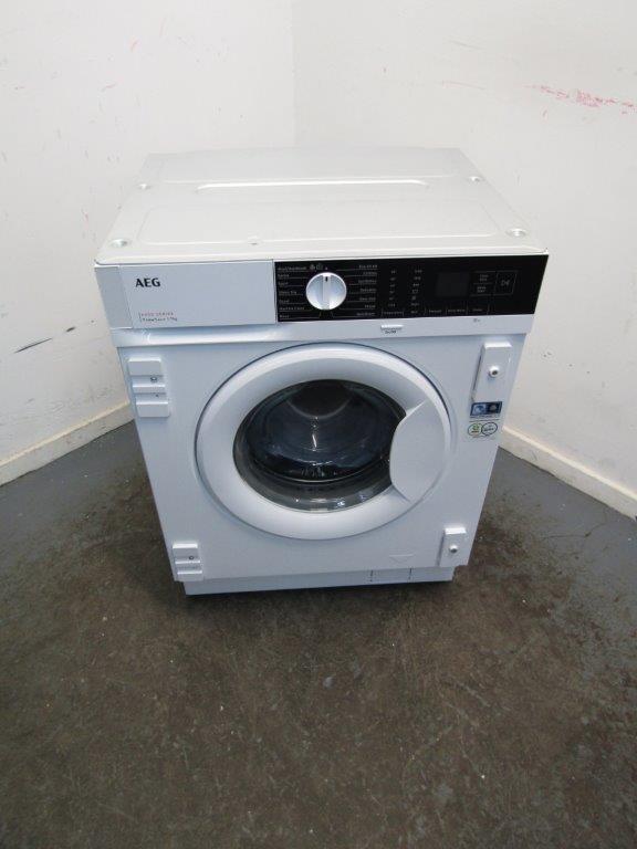 AEG LFX6G7434BI Washing Machine Integrated 7kg 1400rpm in White GRADE B