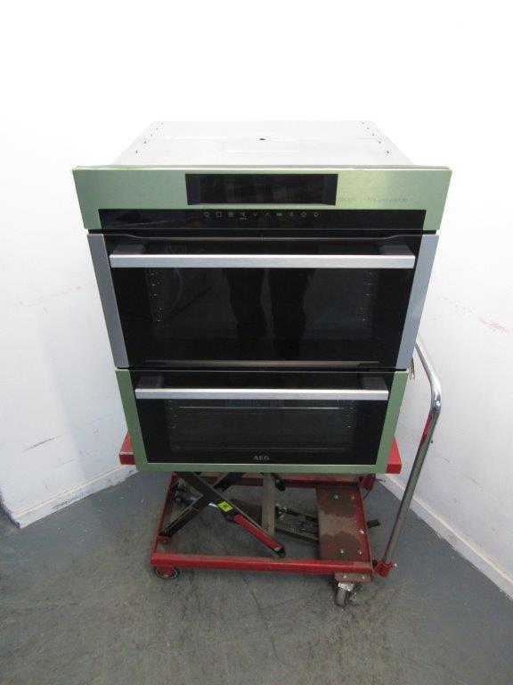 AEG DUE731110M Double Oven Built Under Electric in Stainless Steel GRADE A