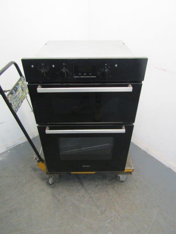 Indesit IDD6340BL Aria Electric Built-in Double Oven in Black GRADE B