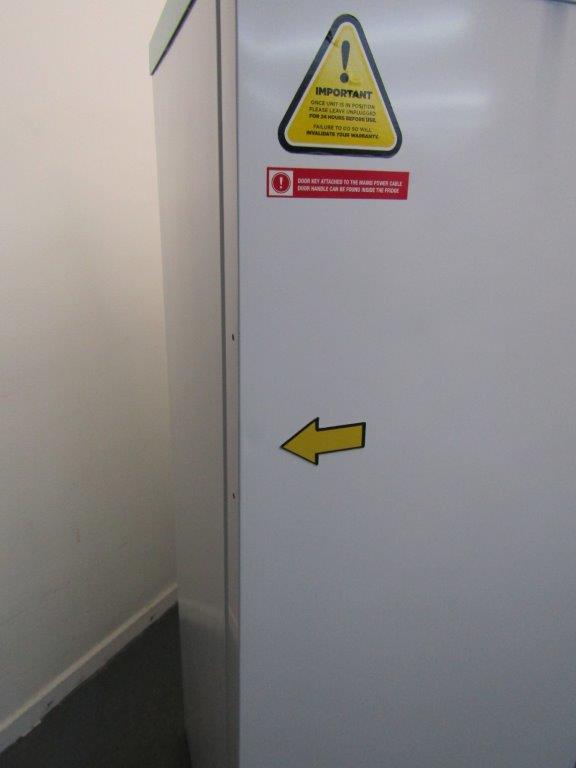 LEC Tall Laboratory Freezer LSFSF242BT 242 Litre White GRADE B