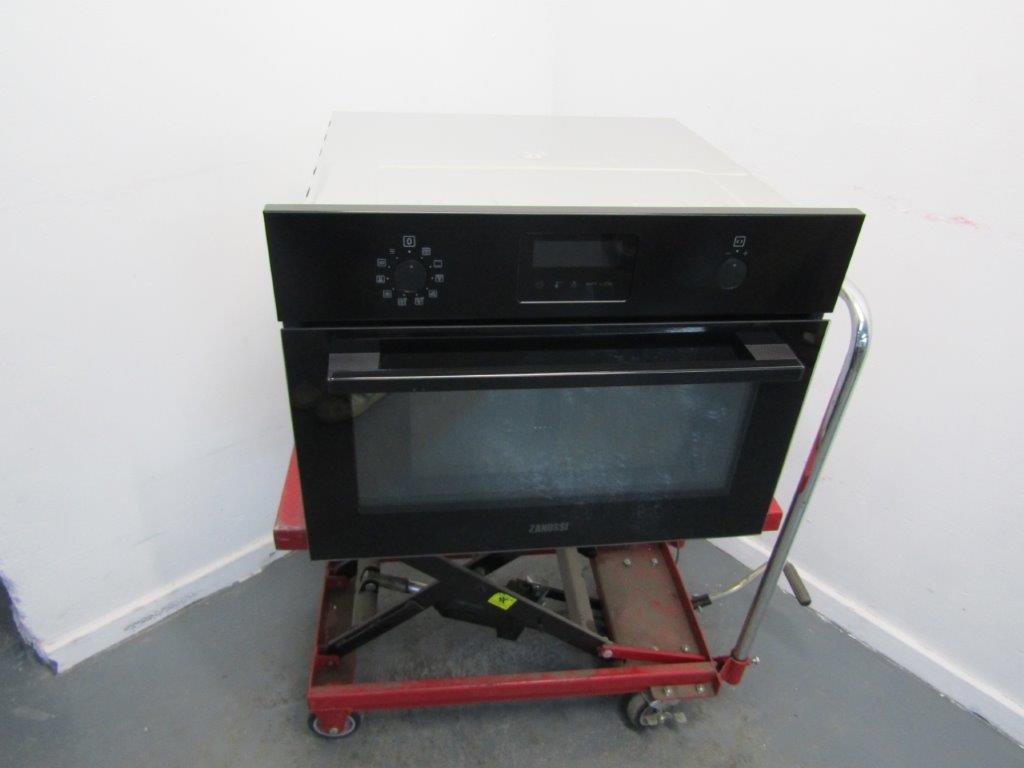 Zanussi ZVENM6K3 Compact Combination Microwave Oven Built in Black GRADE B
