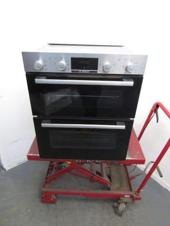 Bosch NBS113BR0B Built Under Electric Double Oven Stainless Steel GRADE A
