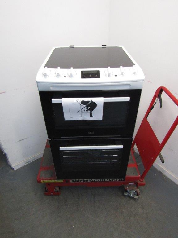 AEG CCX1530ACW Electric Cooker 55cm Ceramic White GRADE A