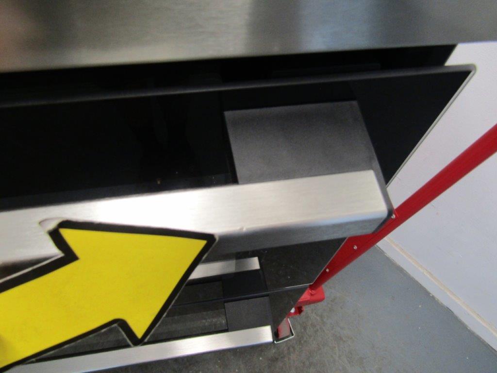 Zanussi ZKHNL3X1 Double Oven Built in Electric in Stainless Steel GRADE B