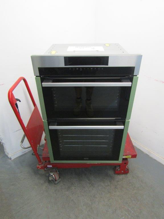 AEG DCE731110M Double Oven Electric Built In Stainless Steel REFURBISHED