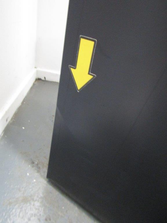 AEG ORK7M391EB 390 Litres E Rated Tall Larder Fridge in Black GRADE A