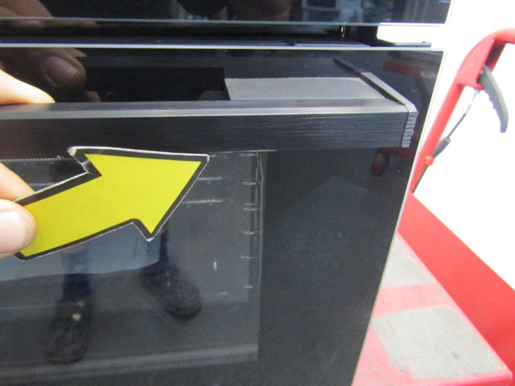 AEG OU5CU40K Double Oven Built Under in Gloss Black GRADE B