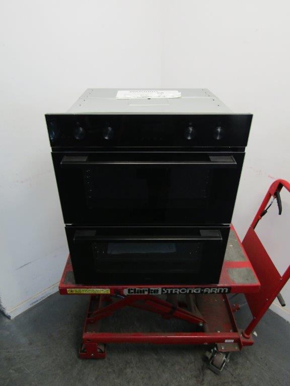 AEG OU5CU40K Double Oven Built Under in Gloss Black GRADE B