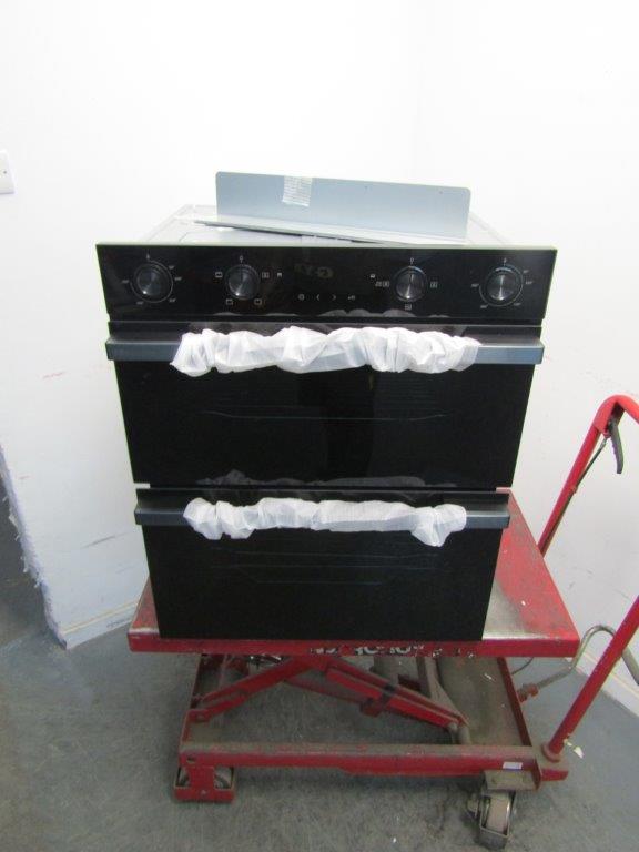 Hisense BUD714221ADBG Double Oven Built Under in Black. GRADE A