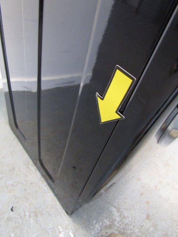Hoover HBDOS695TAMCBE-80 Washer Dryer Integrated 9kg + 5kg 1600rpm Black GRADE B