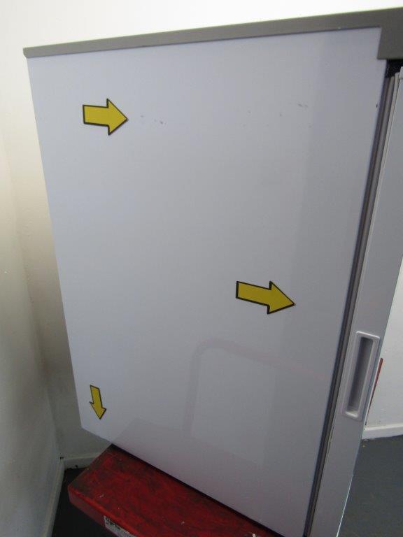 CoolMed CMS125 Pharmacy Fridge 125L Solid Door in White REFURBISHED