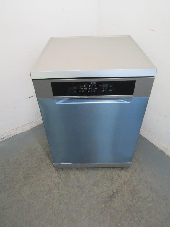 AEG FFB76727PM Full Size Dishwasher Freestanding Stainless Steel GRADE A