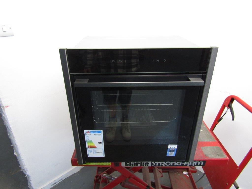 Neff B54CR31G0B Single Oven Electric Slide & Hide Graphite Grey GRADE B