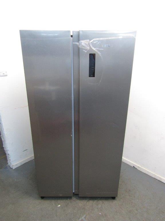 AEG RXB659E6NU Fridge Freezer American Stainless Steel GRADE B