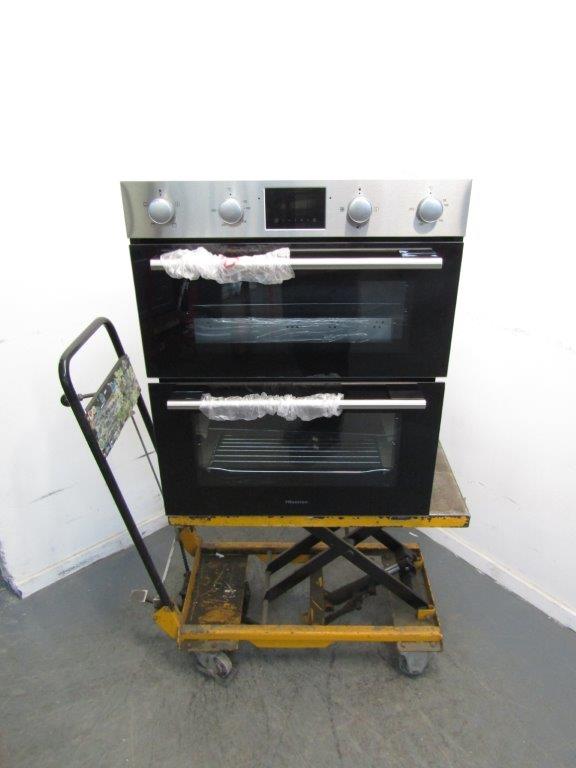 Hisense BID75211XUK Double Oven Built Under Stainless Steel GRADE A