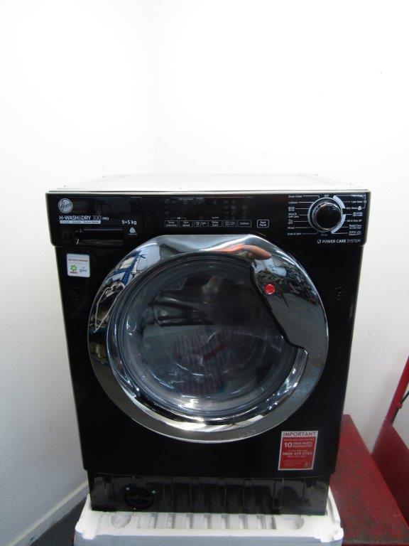 Hoover HBDOS695TAMCBE-80 Washer Dryer Integrated 9kg + 5kg 1600rpm Black GRADE A