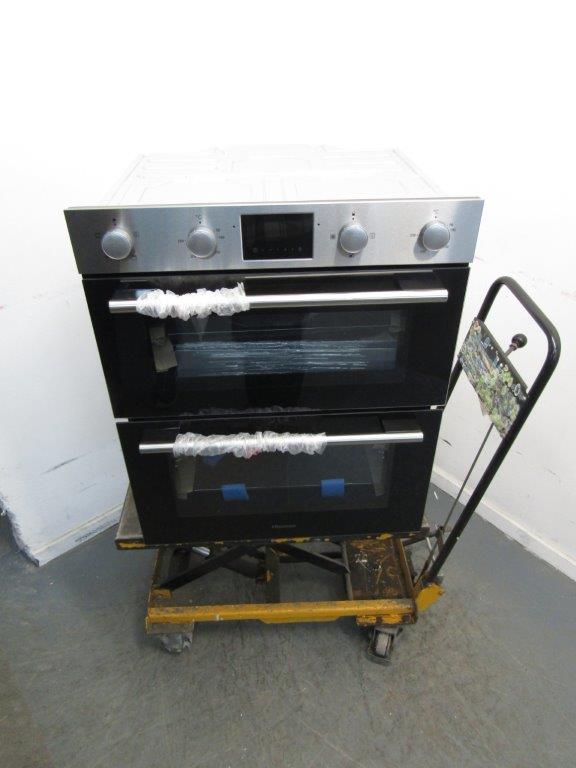 Hisense BID75211XUK Double Oven Built Under Stainless Steel GRADE B