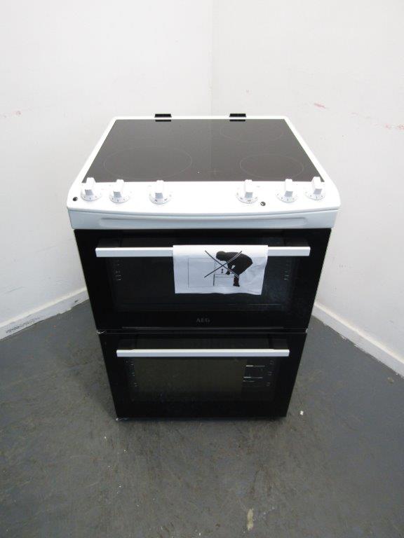 AEG CCX6501ACW Electric Cooker 60cm Ceramic in White GRADE A