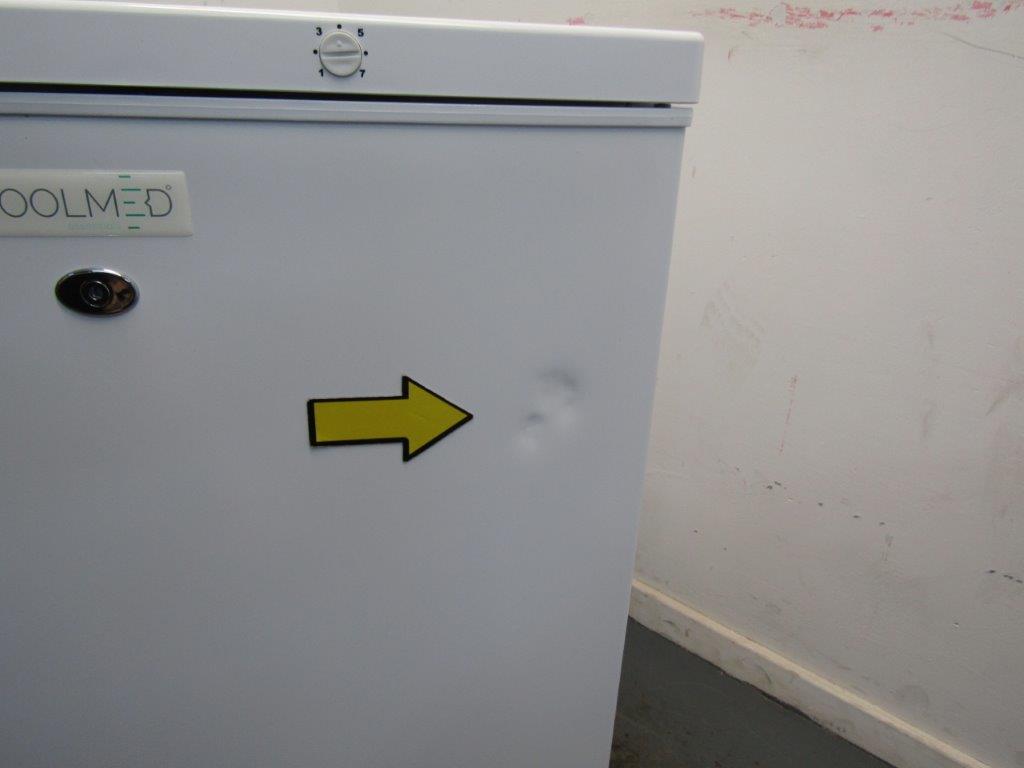 CoolMed CELL156 Laboratory Fridge 156L Solid Door White GRADE B