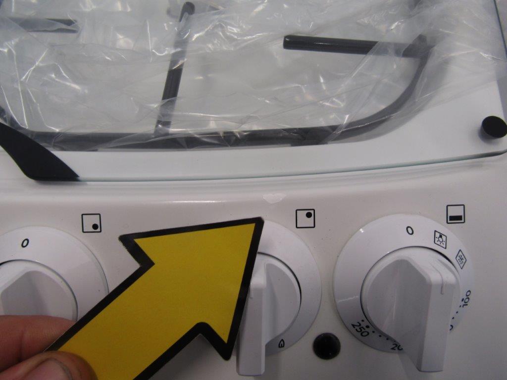 AEG CKX6540ACW Cooker Dual Fuel 60cm in White GRADE B