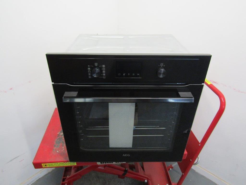 AEG BPX535061B Single Oven Electric Built in Pyrolytic  Black GRADE A