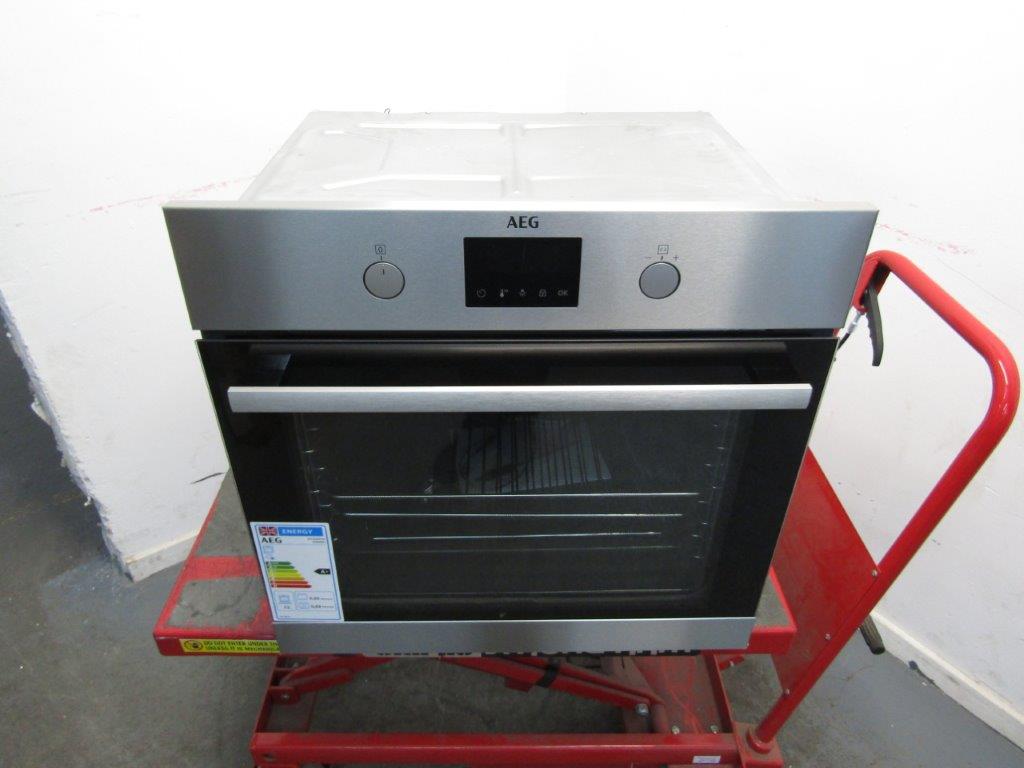 AEG BPS356061M Single Oven Built in Electric  in Stainless Steel GRADE A