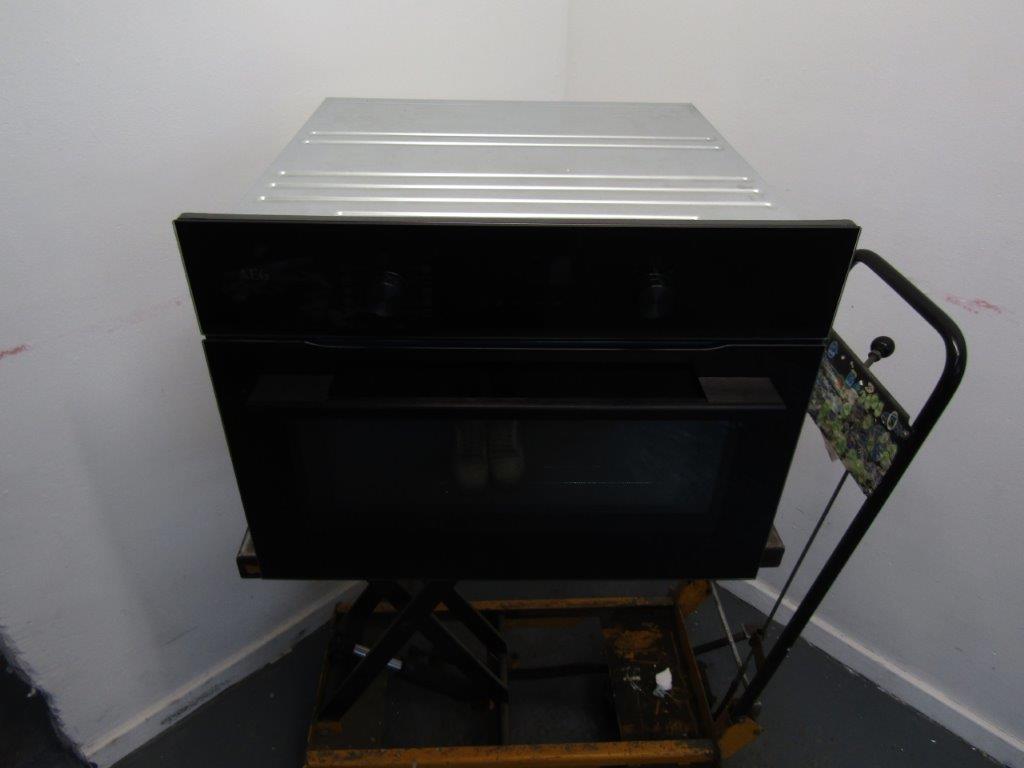 AEG NKK6N501B Combination Microwave and Oven in Black GRADE A