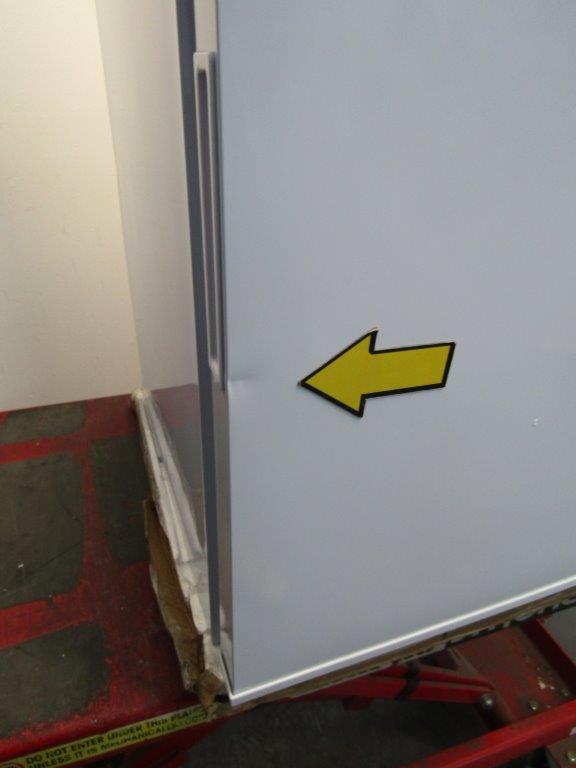 CoolMed CMS59 Pharmacy Fridge 62L Solid Door in White GRADE B