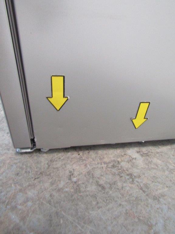 AEG RCB636E2MX Freestanding Frost Free Fridge Freezer Stainless Steel GRADE A