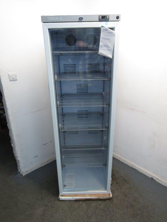 CoolMed CMG400 Pharmacy Refrigerator Glass Door 400L White GRADE A