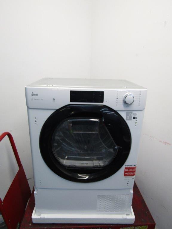 Hoover BATDH7A1TBE-80 Tumble Dryer 7kg Heat Pump Integrated White GRADE A
