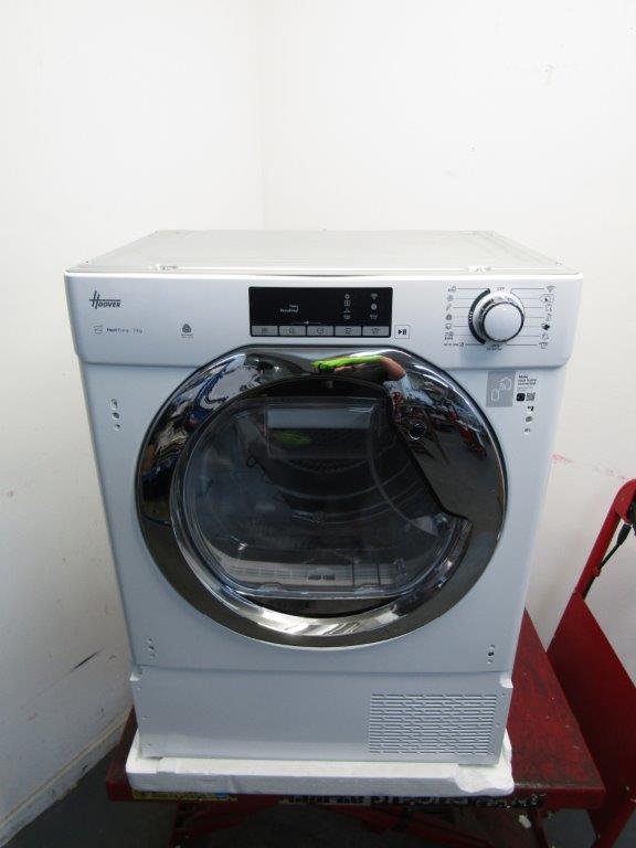 Hoover BHTDH7A1TCE-80 Tumble Dryer 7kg Heat Pump Integrated White GRADE B