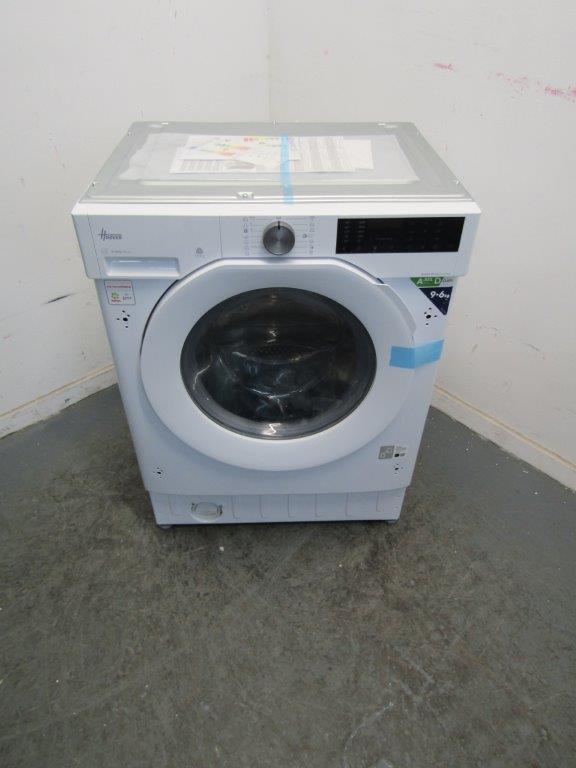 HOOVER BH4S696M6D9-80 Washer Dryer Integrated 9kg WiFi Enabled 1600rpm GRADE A