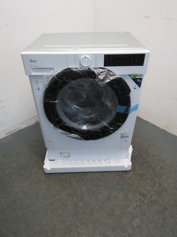 Hoover BH4S69M6DB9J-80 Washing Machine Fully Integrated Wi-Fi 9kg 1400rpm in White GRADE A