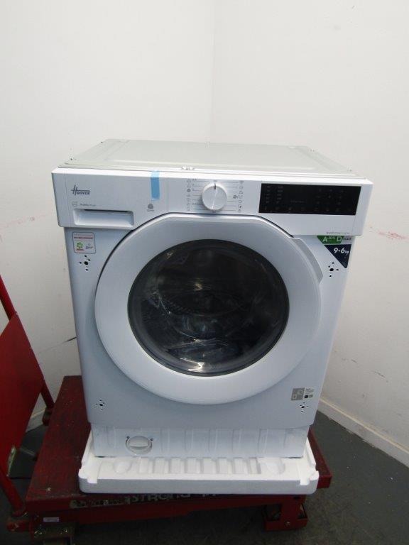 HOOVER BH4S496M6D9-80 Washer Dryer Integrated 9kg WiFi 1400rpm GRADE A