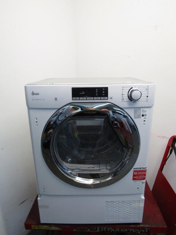 Hoover BATDH7A1TCE-80 Tumble Dryer 7kg Heat Pump Integrated White GRADE A