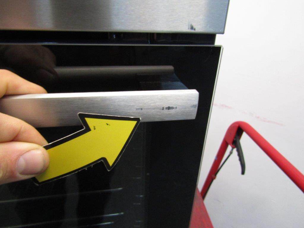 AEG BPS355061M Single Oven Built in Electric  in Stainless Steel GRADE B