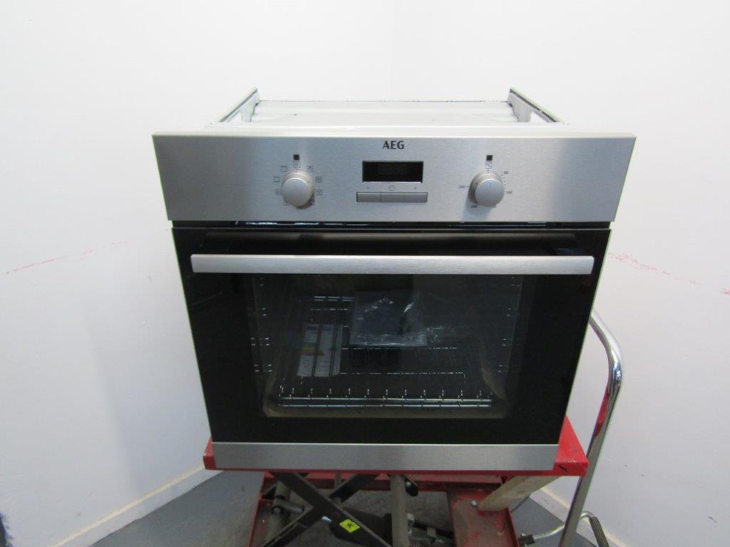 AEG BEB23101XM Single Oven Electric Built In in Stainless Steel GRADE A