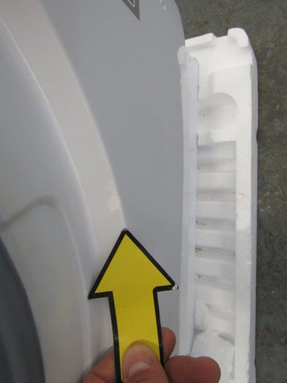 Haier BHA6SD696M6DB980 Integrated Washer Dryer 9kg 1600rpm White GRADE B