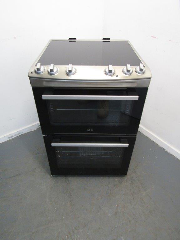 AEG CIX6500ABM 60cm Induction Hob Electric Cooker Stainless Steel GRADE A