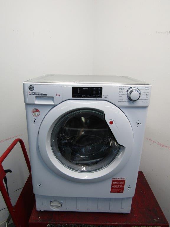 Hoover HBWS48D1W4-80 Washing Machine Integrated 8kg 1400rpm GRADE B